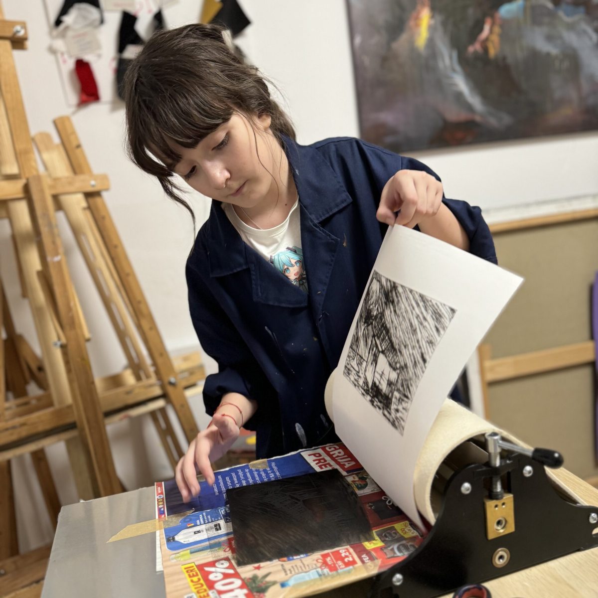 Gravură Pointe Seche